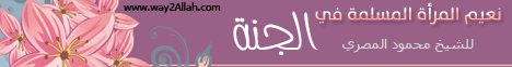 نعيم المرأة المسلمة في الجنة ( 6/8/2013)موجز أنباء الآخرة  لـالشيخ محمود المصري - موقع الطريق إلى الله