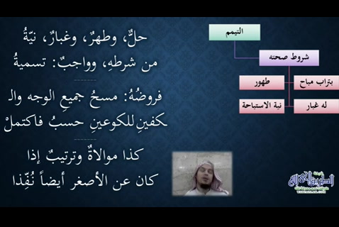  تتمة الطهارة    -  شرح النظم الجلي مع الاحمرار  