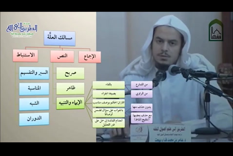 الدرس ( 21) مسالك العلة   - أصول البناء الفقهي الحنبلي_التأهيل