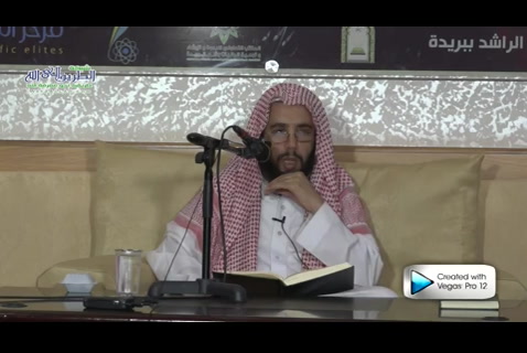 الدرس ( 24)  باب صلاة أهل الأعذار- كتاب دليل الطالب