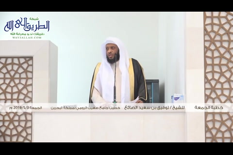 فاستجاب لهم - خطبة الجمعة