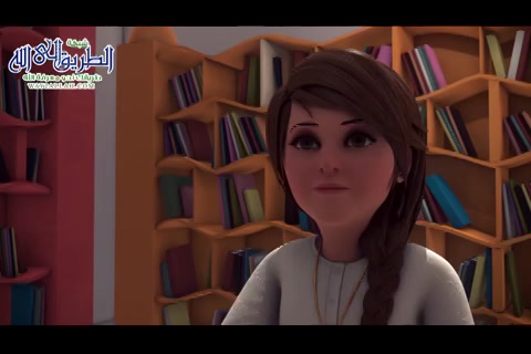 الحلقة (6) شاهدوا معنا يااطفال المسلسل الكرتوني مكتوب والأصدقاء من هي الأميرة عزيزة