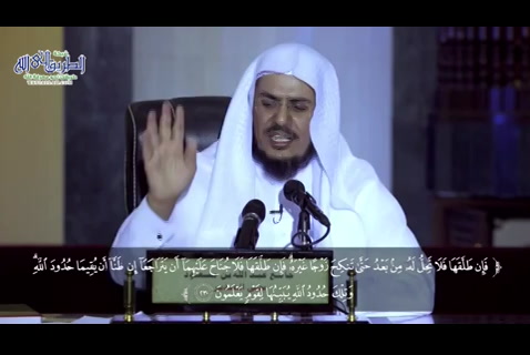   (27)   الآيات (229  232) من سورة البقرة( الإلمام بآيات الأحكام )