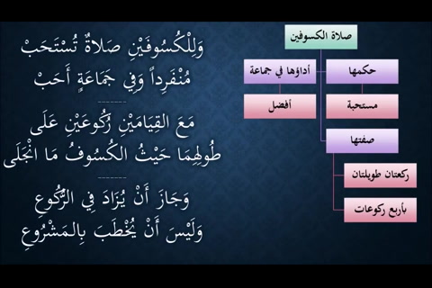   ( صلاة الكسوف ) شرح النظم الجلي في الفقه الحنبلي 