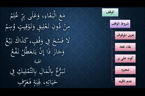   (تتمة الوقف - تعريف الهبة) شرح النظم الجلي في الفقه الحنبلي
