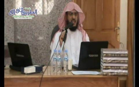 التفسير علي اللفظ (4 -6) دورة بداية المفسر 1430