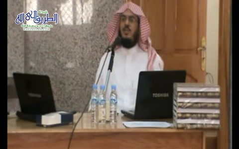 التفسير علي اللفظ (6 -6) دورة بداية المفسر 1430
