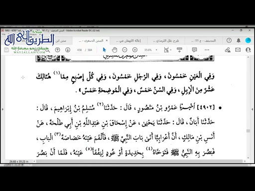 شرح النسائي  - كتاب القسامة 9 