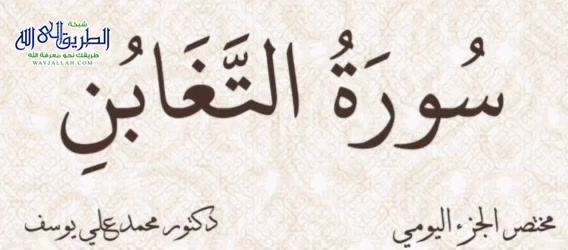 مختصر الجزء اليومي - سورة التغابن .. الجزء الثامن والعشرين