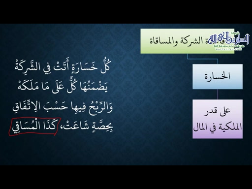 شرح نظم الأساس في المعاملات الجارية بين الناس6